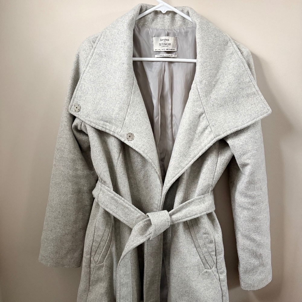 Bershka Wool Blend Coat
